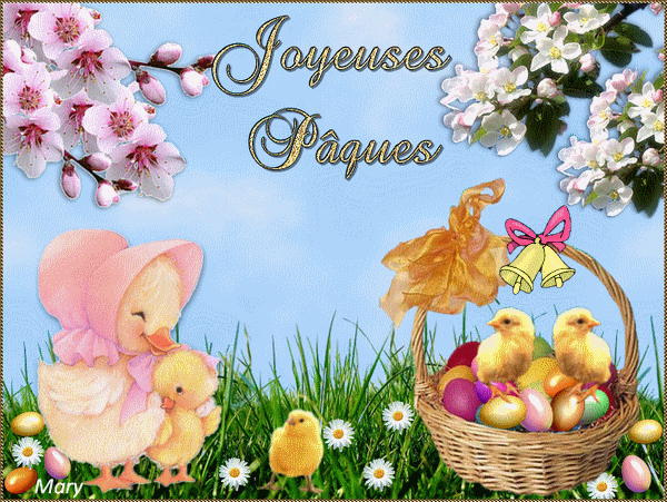 Joyeuses Pâques à vous tous et toutes